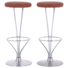 Piet Hein for Fritz Hansen Bar Stools in Superb Original Condition