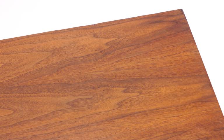 Florence Knoll Style Walnut Credenza by Domore 1