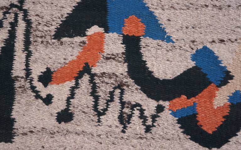 American Wool Tapestry after Joan Miro