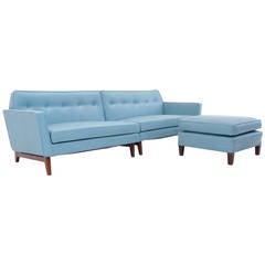 Dunbar Sectional Sofa, Custom Designed by Edward Wormley