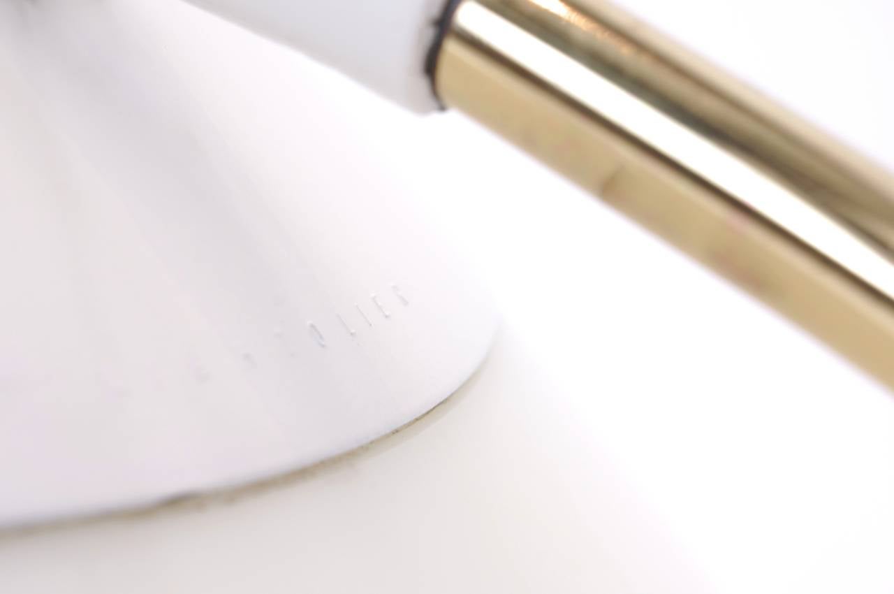 Mid-Century Modern Desk / Table Lamp by Gerald Thurston for Lightolier.  Complete and Original. For Sale
