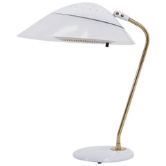 Retro Desk / Table Lamp by Gerald Thurston for Lightolier.  Complete and Original. 