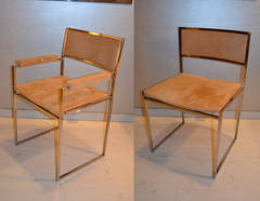 Six 1970s Chairs BY Willy Rizzo