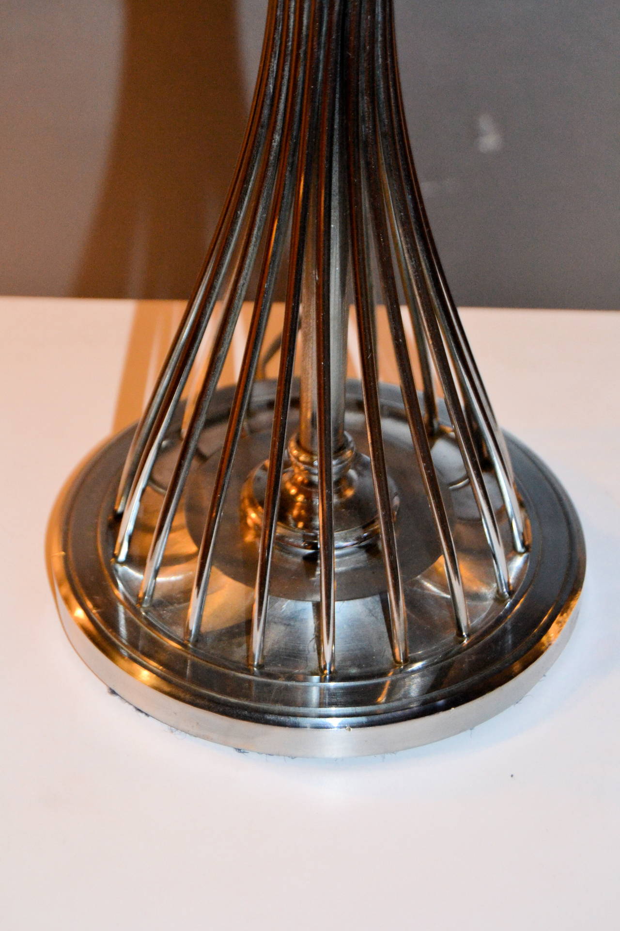 1970s Steel French Lamp 2