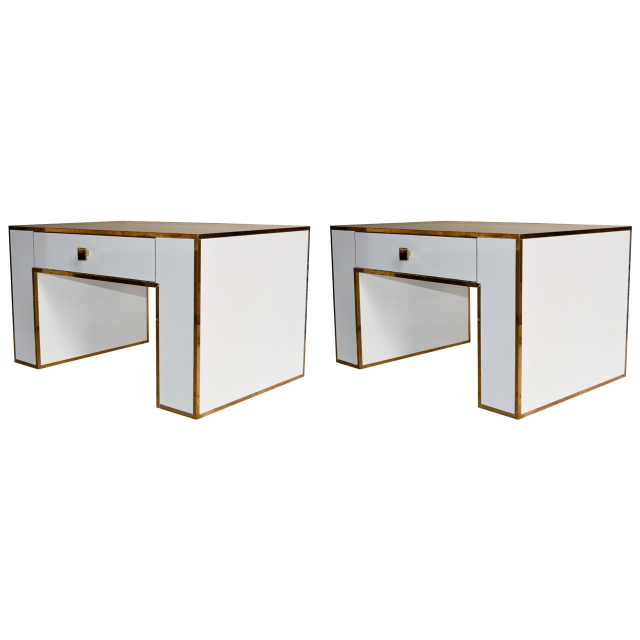 1970s Pair of Night Stands by Alberto Rochi