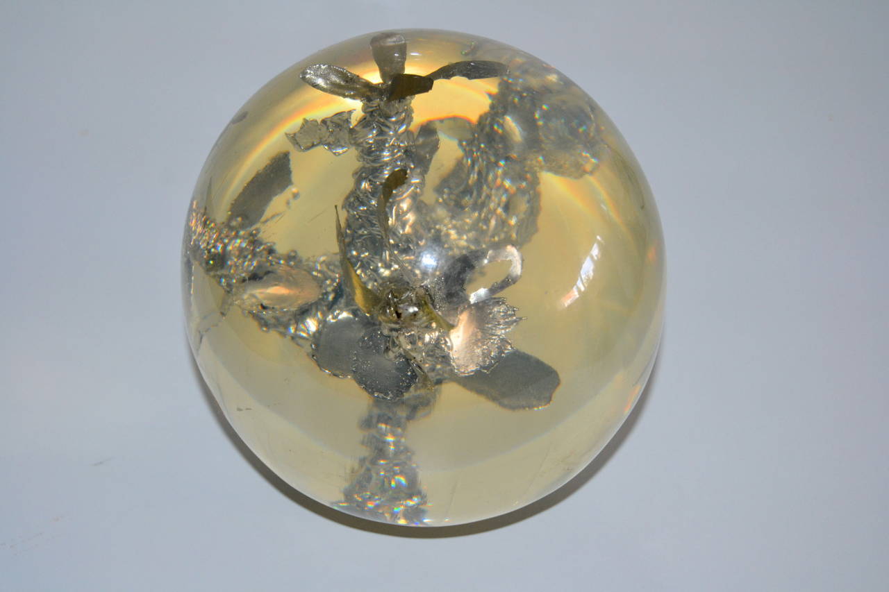 1970s Lead Resin Inclusion