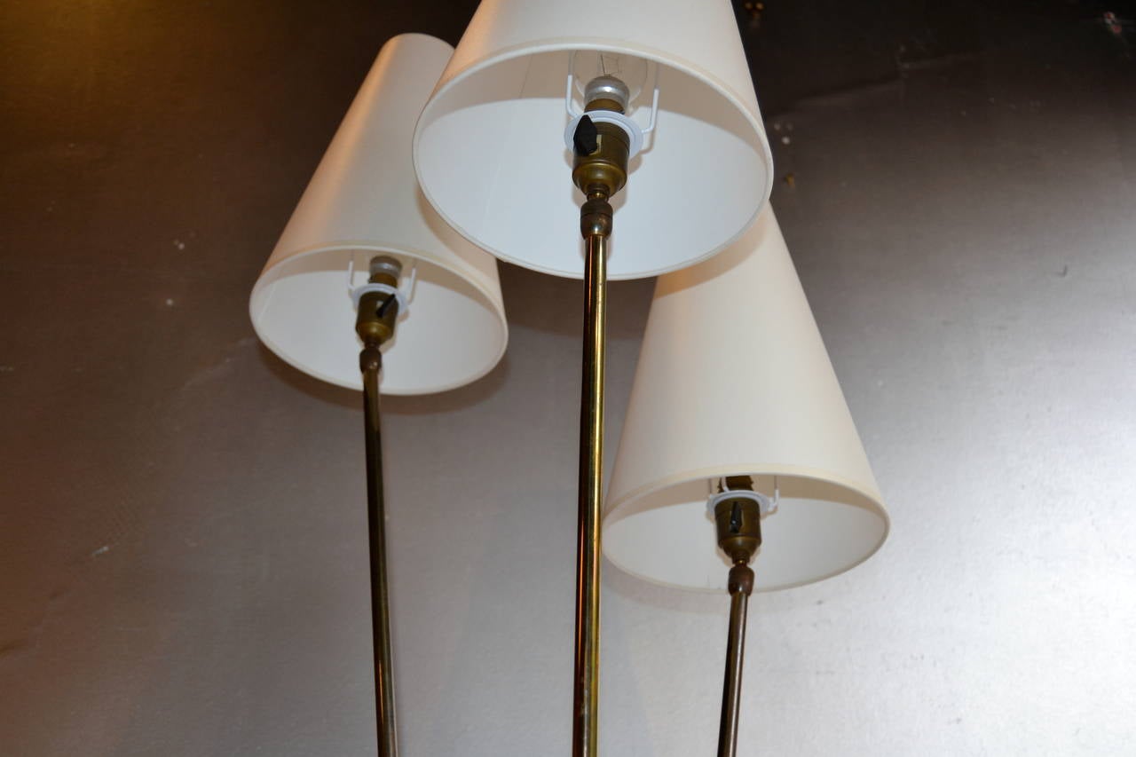 1950s Floor Lamp Designed by Arlus In Excellent Condition In Saint-Ouen, FR