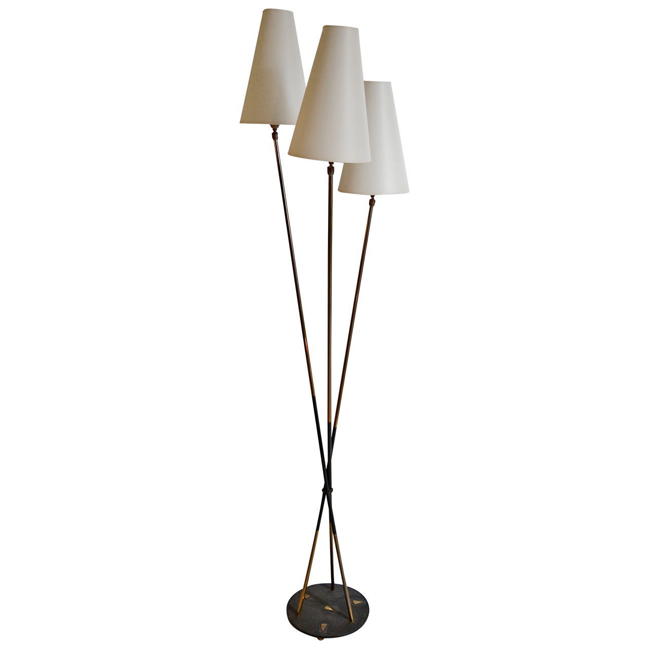 1950s Floor Lamp Designed by Arlus