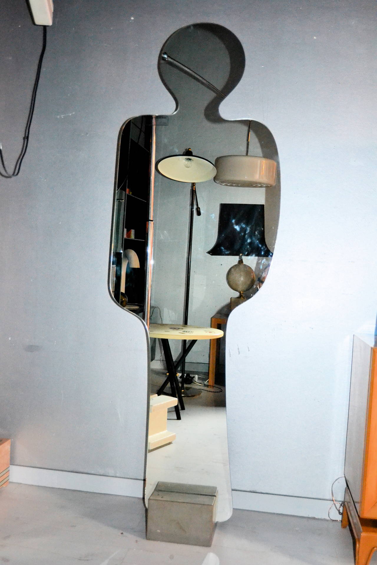French 1970s Pierre Cardin Mirror