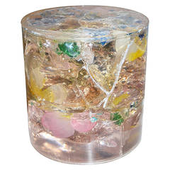 1970s Fractal Resin Decorative Object 8