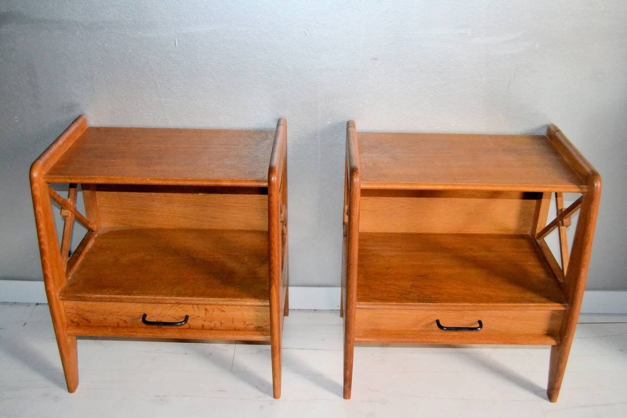 Pair of 1940s French Nightstands 2