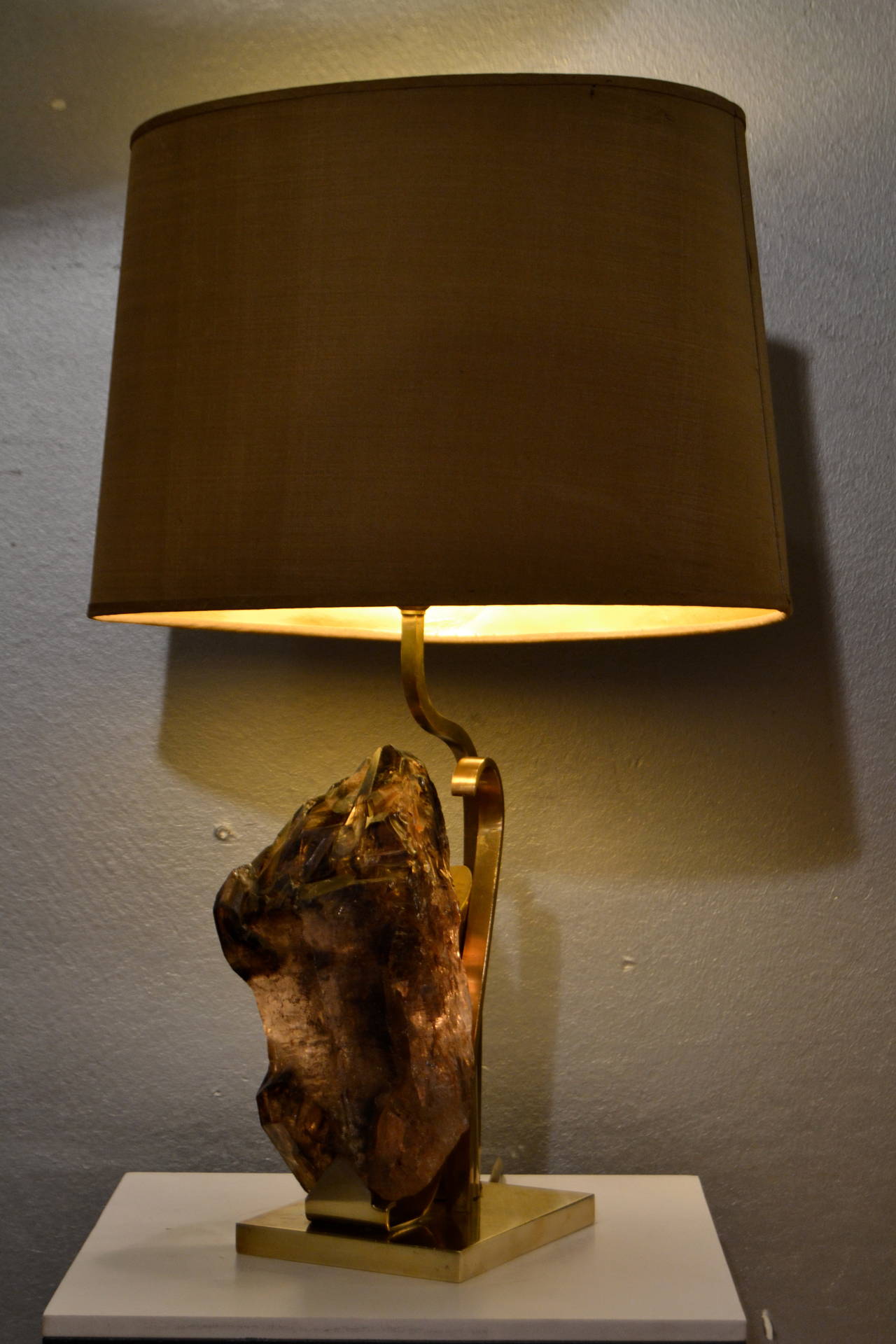 1970s Lamp with Quartz 3