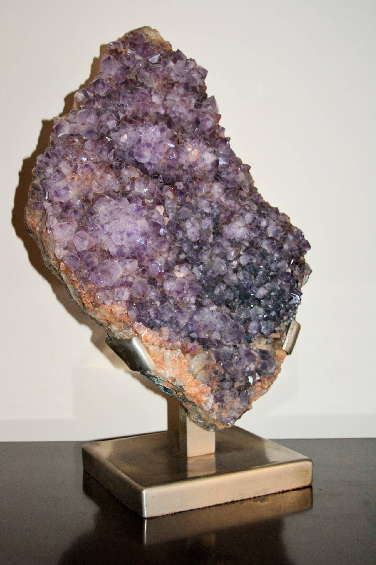 French 1970s Large Amethyst Rock