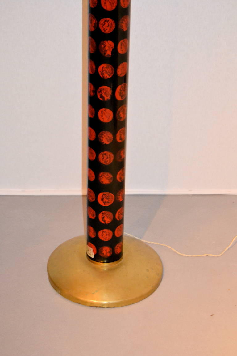 1960s Fornasetti Cameo Floor Lamp