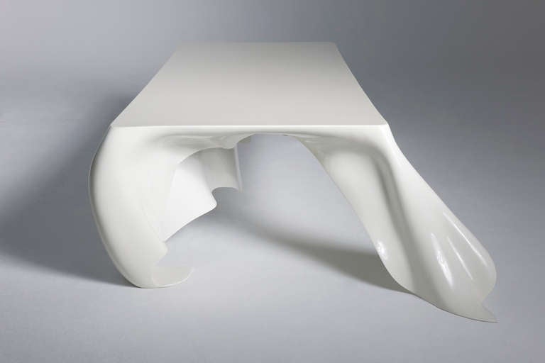 Fiberglass  Dining Table by Graft for stilwerk called 