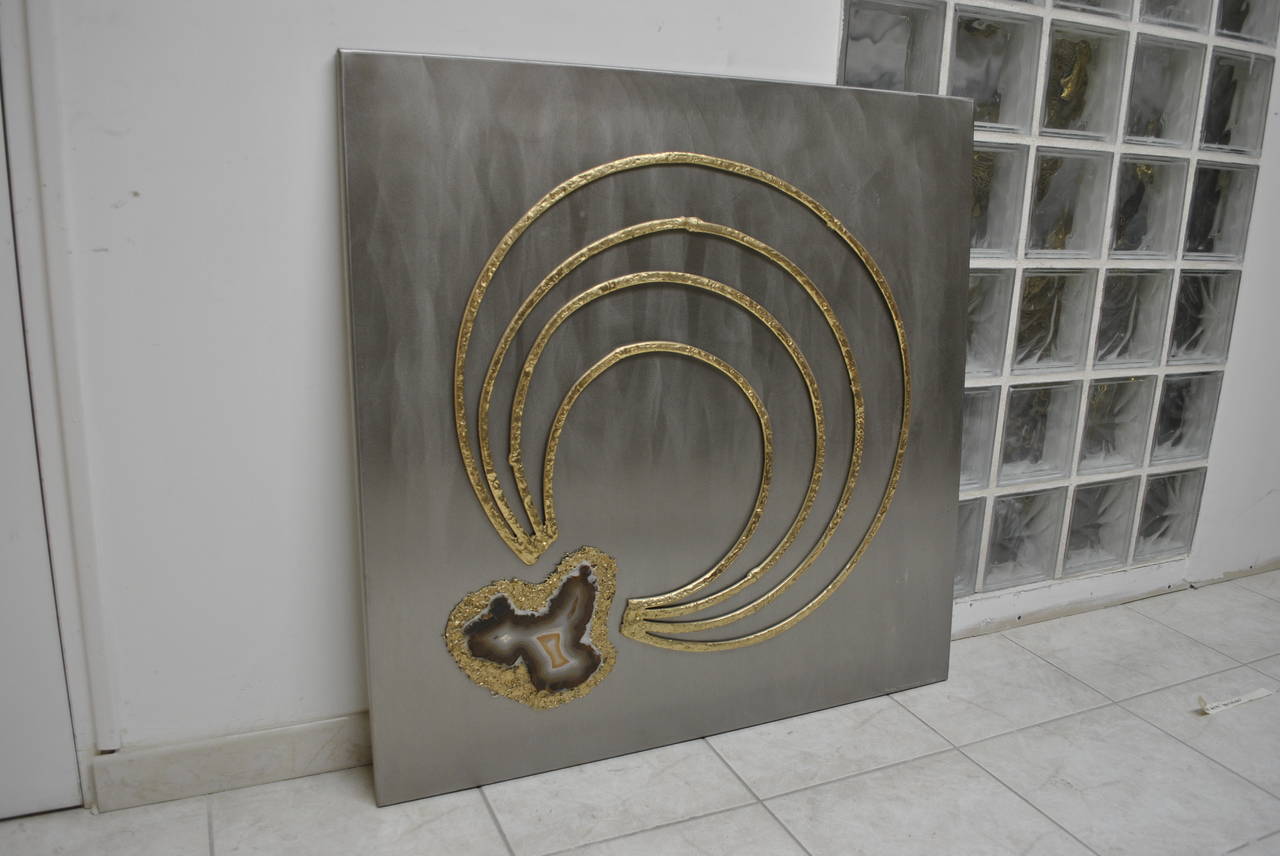 French Brutalist Wall Sculpture 'Apothéose, ' the Henri Fernandez Private Collection For Sale