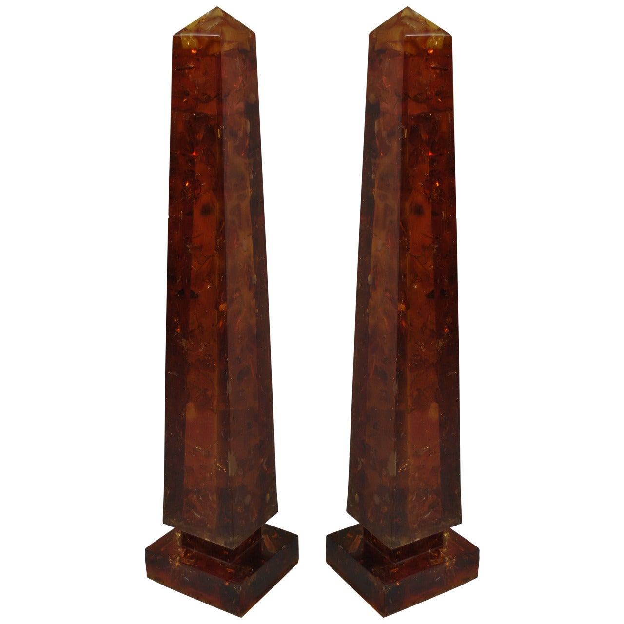 Spectacular Illuminated Fractal Obelisks, the Henri Fernandez Private Collection For Sale