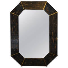 Large Tessellated Horn Mirror by Enrique Garcel