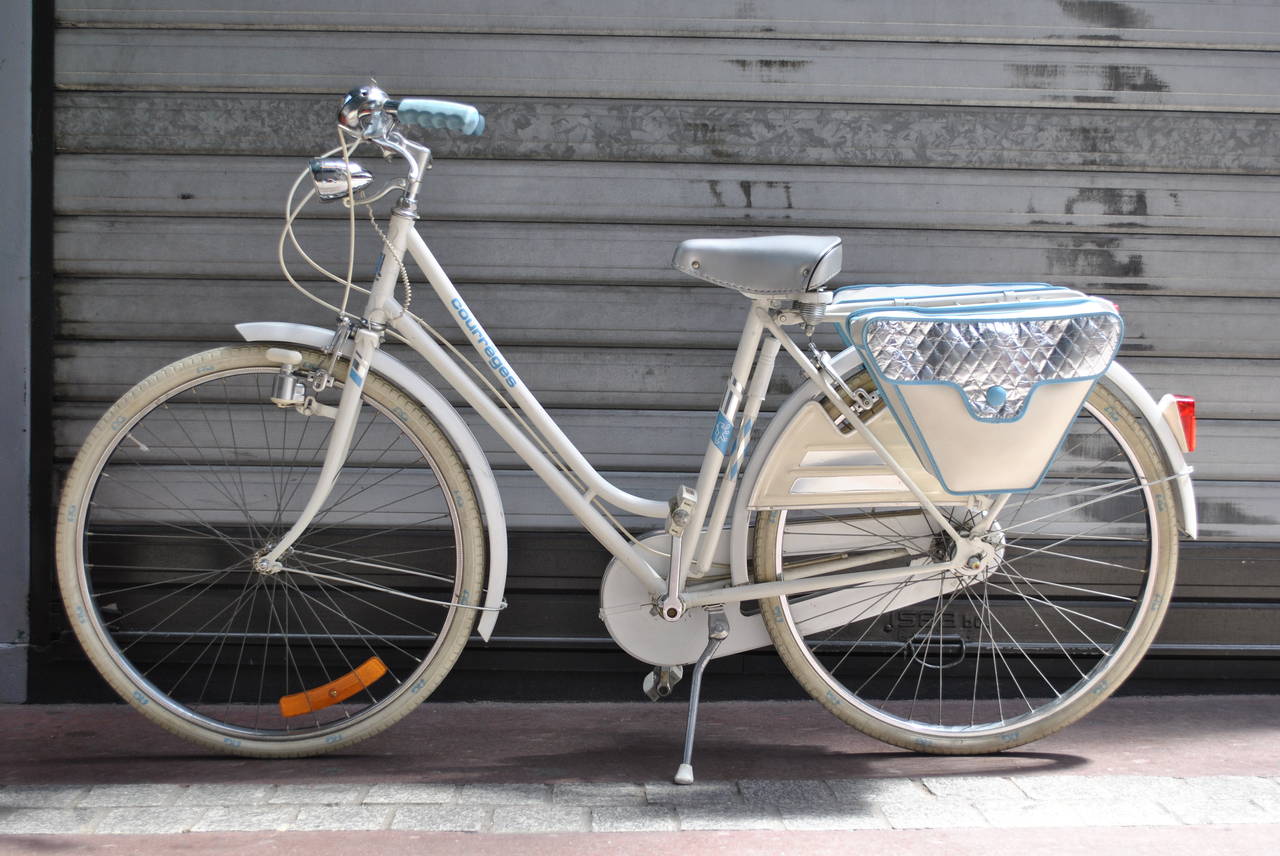 Late 20th Century André Courrèges Limited Edition Bicycle by Peugeot, 1980