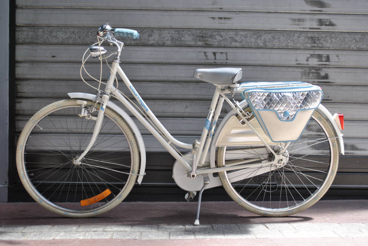 André Courrèges Limited Edition Bicycle by Peugeot, 1980 In Excellent Condition In Saint-Ouen, FR