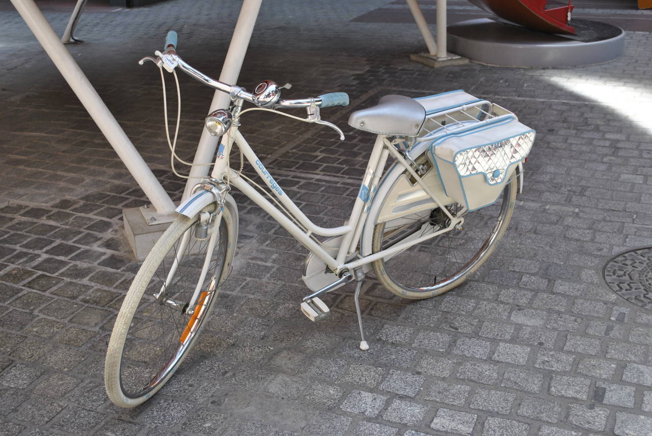 French André Courrèges Limited Edition Bicycle by Peugeot, 1980