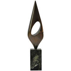 Nice Modernist Belgian Bronze Sculpture