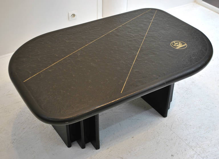 Great Modernist Kingma Coffee Table, 1970s In Good Condition For Sale In Saint-Ouen, FR