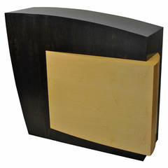 Vintage Exceptional Architectural Bar Cabinet by Yves Jaccoud, 1992