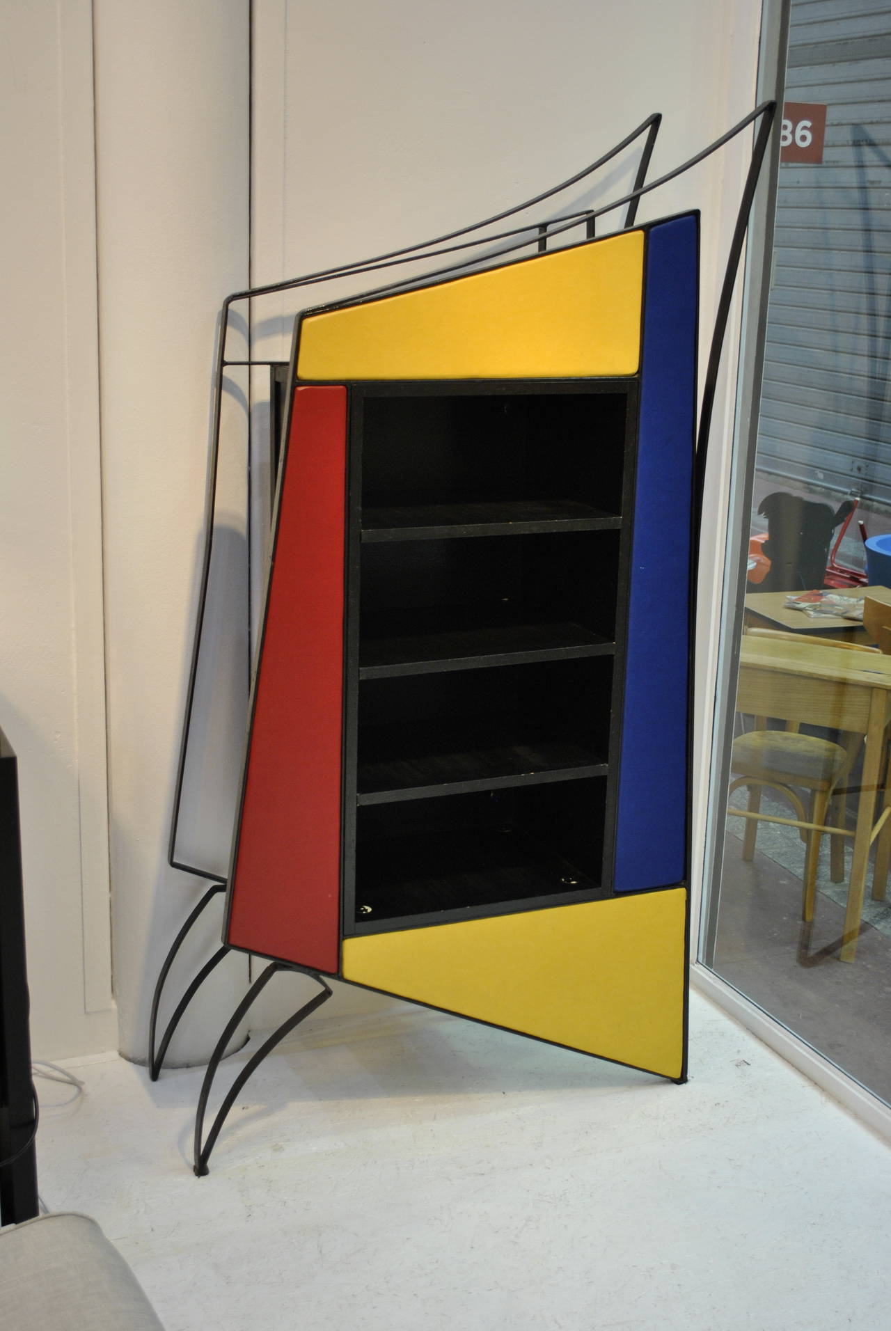 Modern One-of-a-Kind Architectural Display Cabinet by Cyrille Varet, 1994
