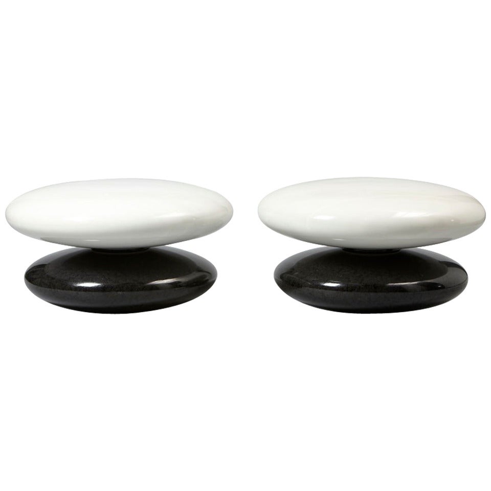 Indoor or Outdoor Marble and Granite Stools by Choi Byung Hoon, 2008 For Sale