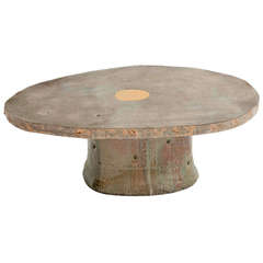 Concrete and Ceramic Table by Lee Hun Chung