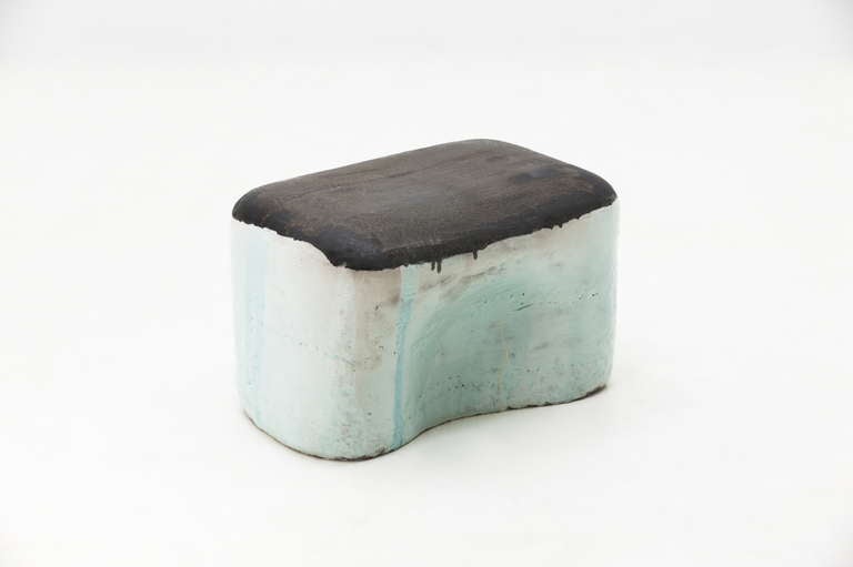 Glazed ceramic in traditional  grayish-blue powdered celadon, gold leaf. Bada 140429-02

Founded in the 1980's in Korea Gallery Seomi is based out of Pierre Koenig’s iconic Case Study House #21 in the Hollywood Hills of Los Angeles. Gallery Seomi