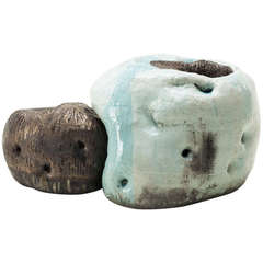 Unique Two Piece Ceramic Planter by Lee Hun Chung, 2014
