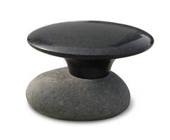 Black Granite and Natural Stone Stools by Choi Byung Hoon, 2008