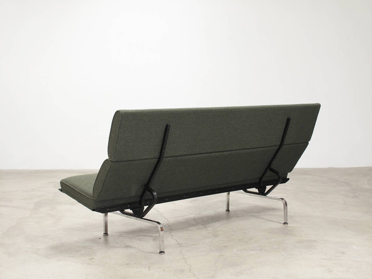Mid-Century Modern Sofa Compact by Charles and Ray Eames, 1960s For Sale