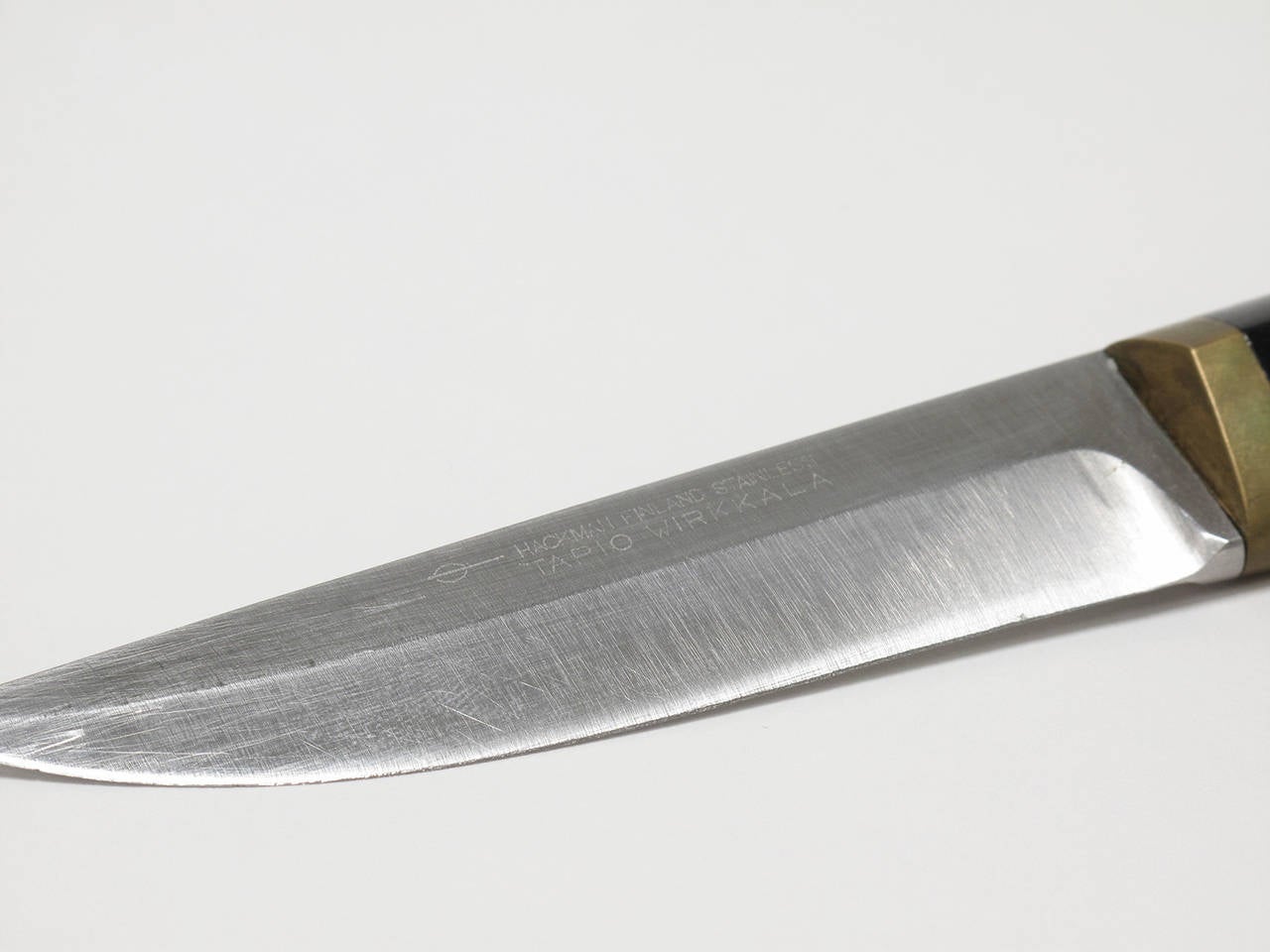 Mid-20th Century Puukko Knife and Leather Sheath by Tapio Wirkkala