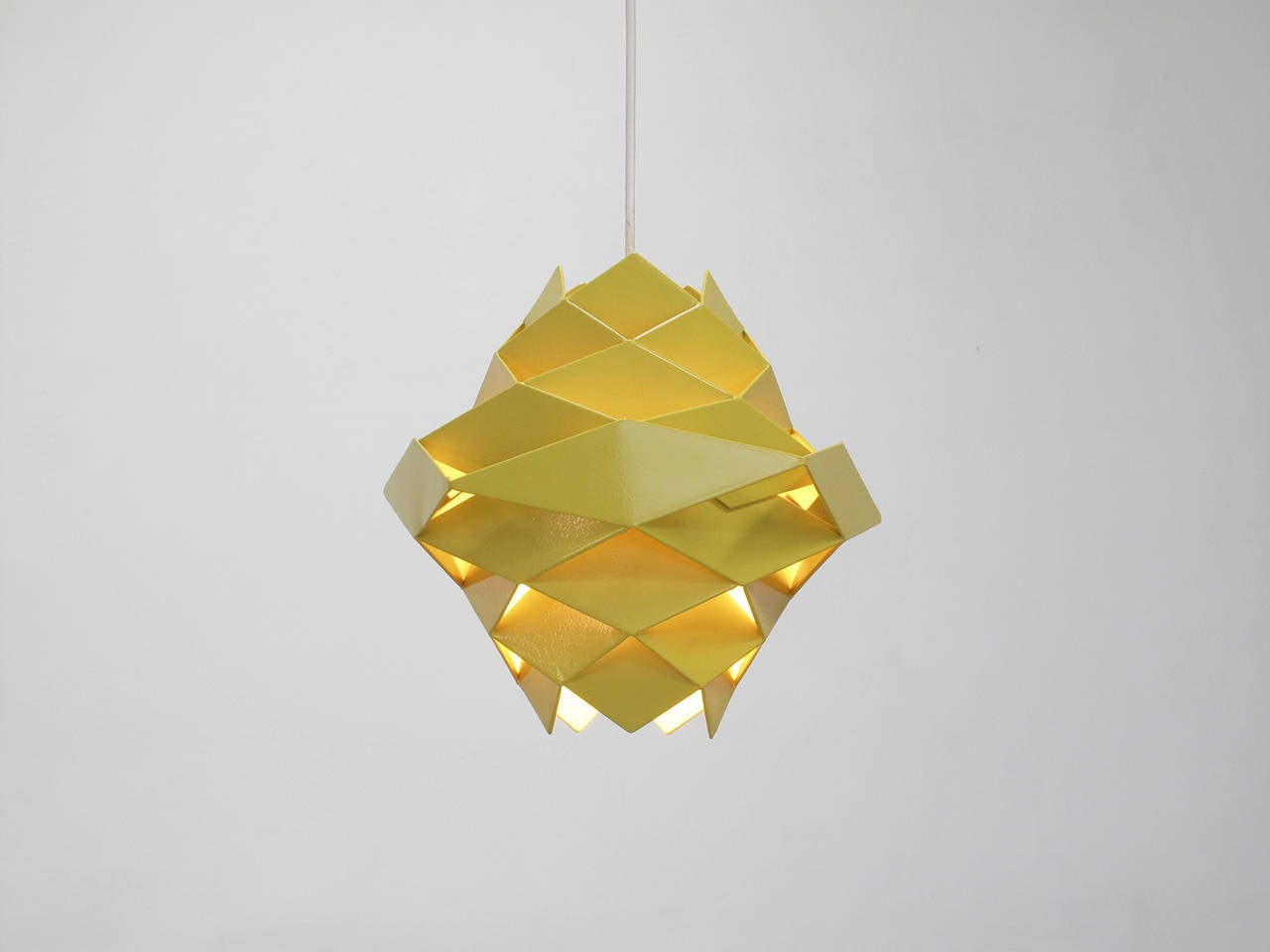 Symfoni collection pendant lamp designed by Preben Dahl and made by Hans Følsgaard, Denmark, 1960s.