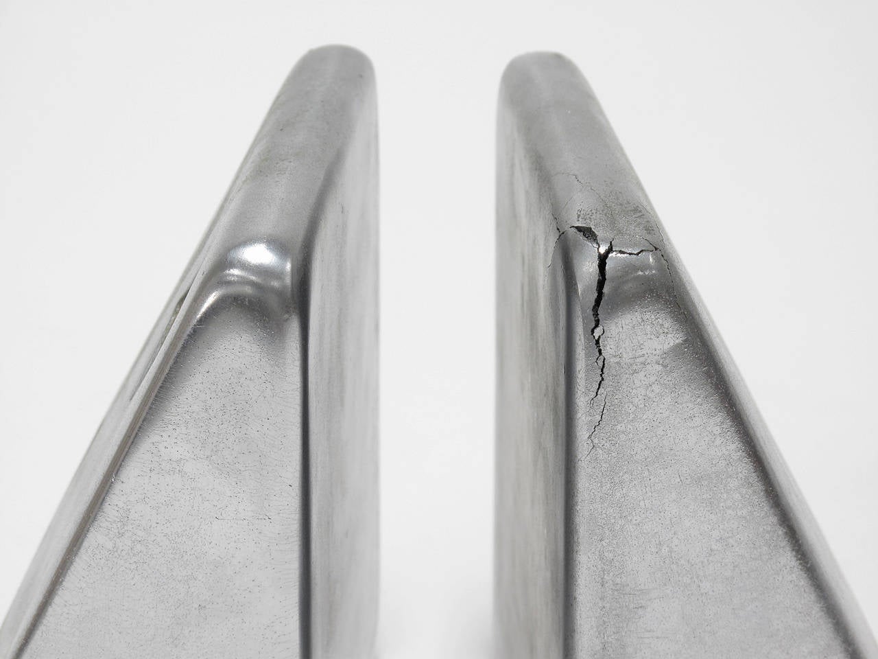Silver Bookends by Ben Seibel In Good Condition For Sale In Los Angeles, CA