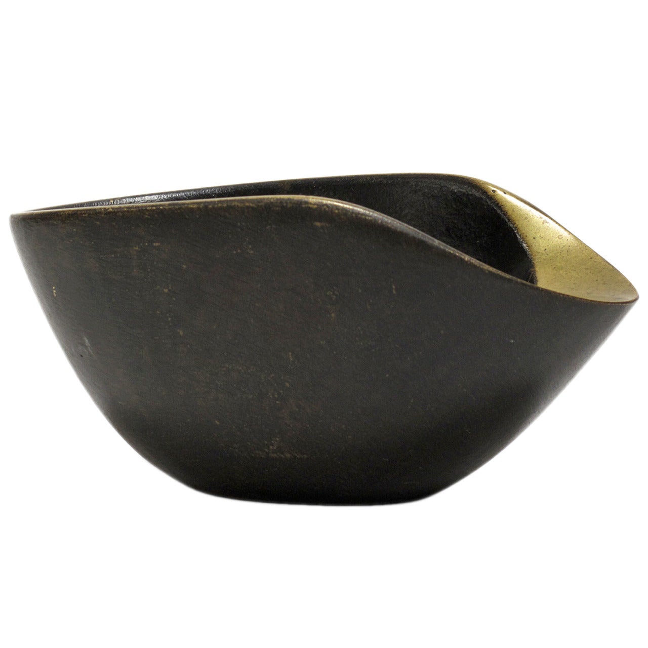 Solid Bronze Ashtray by Carl Auböck