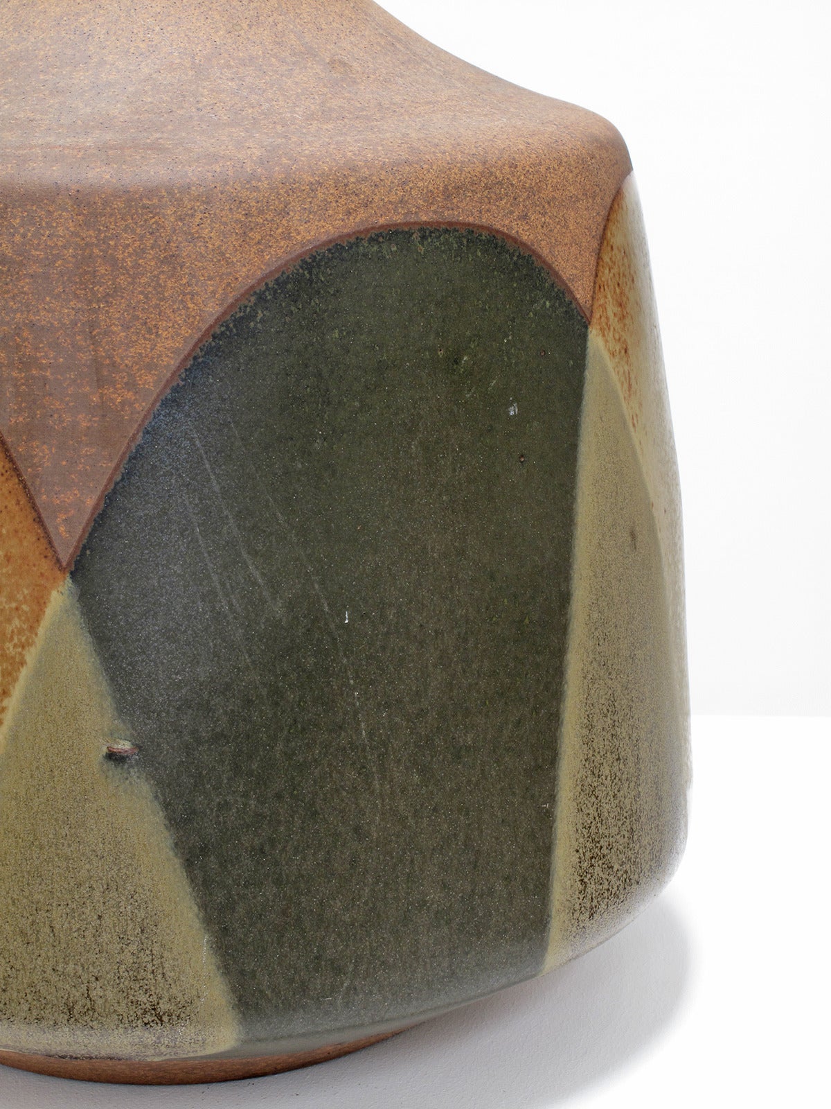 David Cressey Pro Artisan 'Flame' Glaze Ceramic, 1960s 3