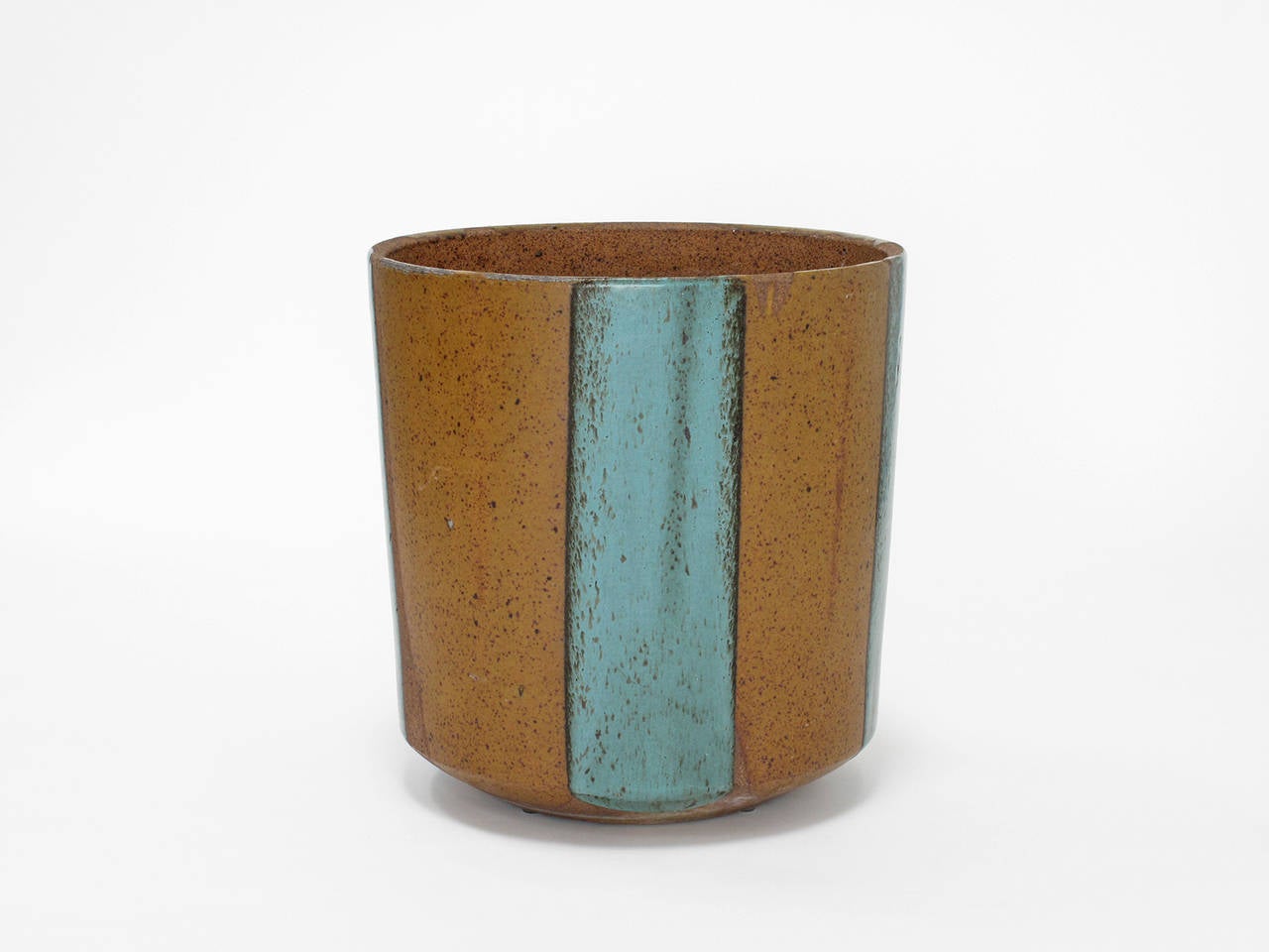 David Cressey 'Flame' Glaze Planter In Excellent Condition In Los Angeles, CA