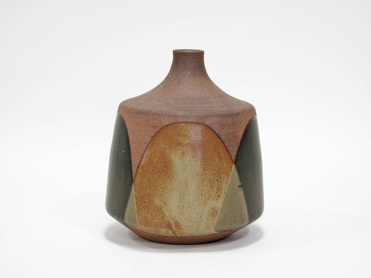 Glazed David Cressey Pro Artisan 'Flame' Glaze Ceramic, 1960s