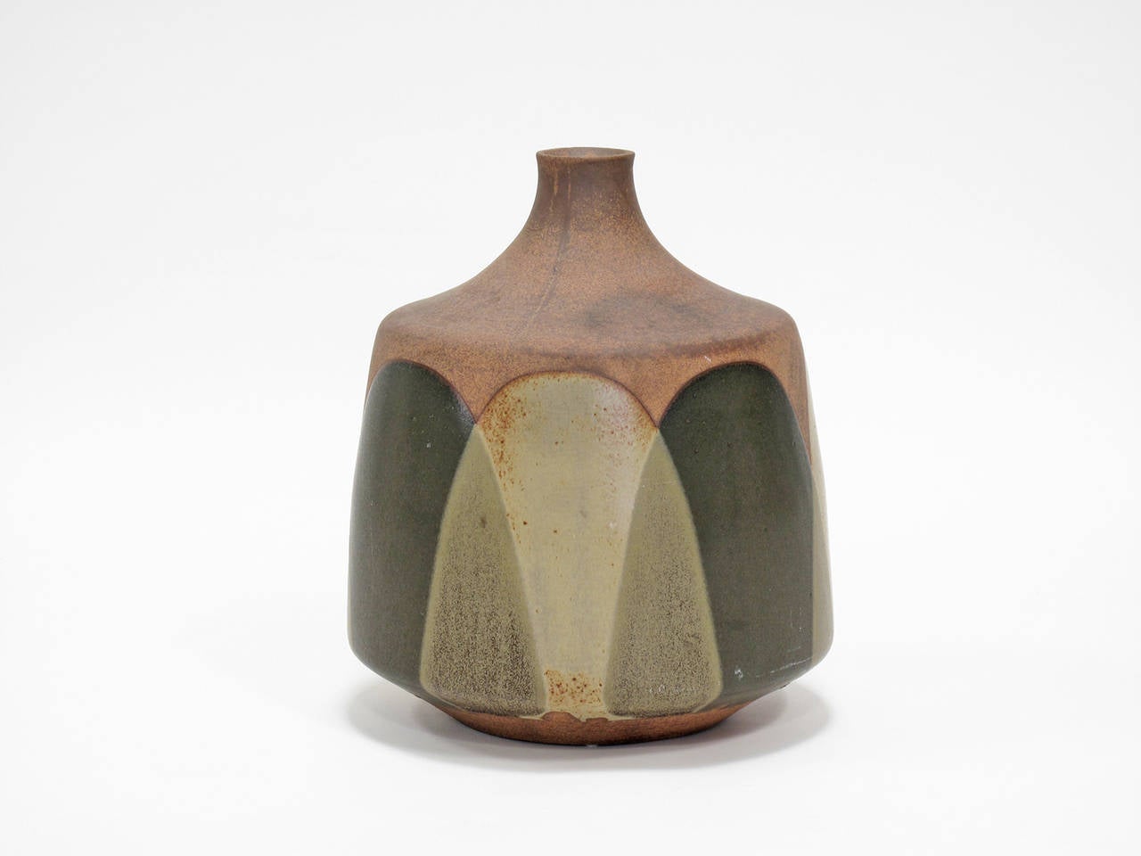 Mid-20th Century David Cressey Pro Artisan 'Flame' Glaze Ceramic, 1960s