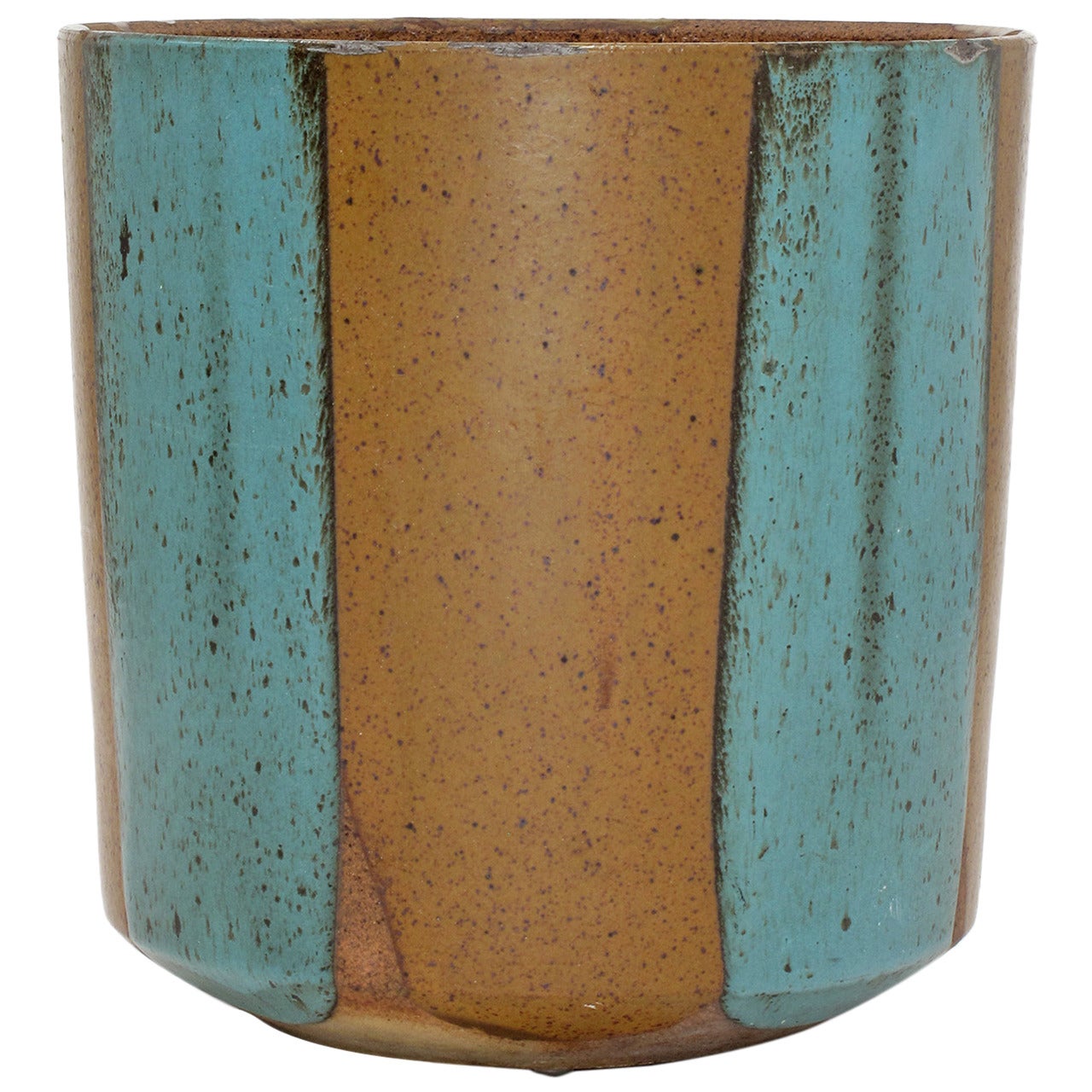 David Cressey 'Flame' Glaze Planter