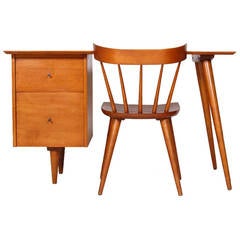 Paul McCobb Planner Group Series Desk and Chair for Winchendon