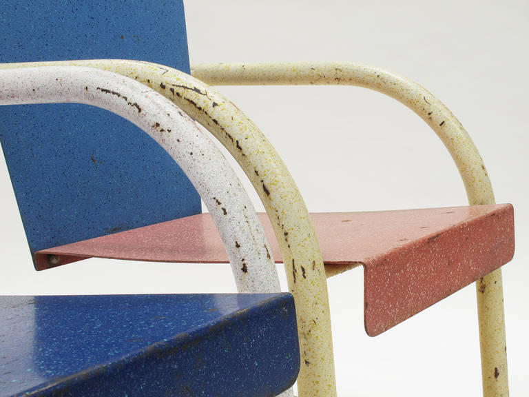 Rare Chairs by Artist and Memphis Designer Peter Shire 2