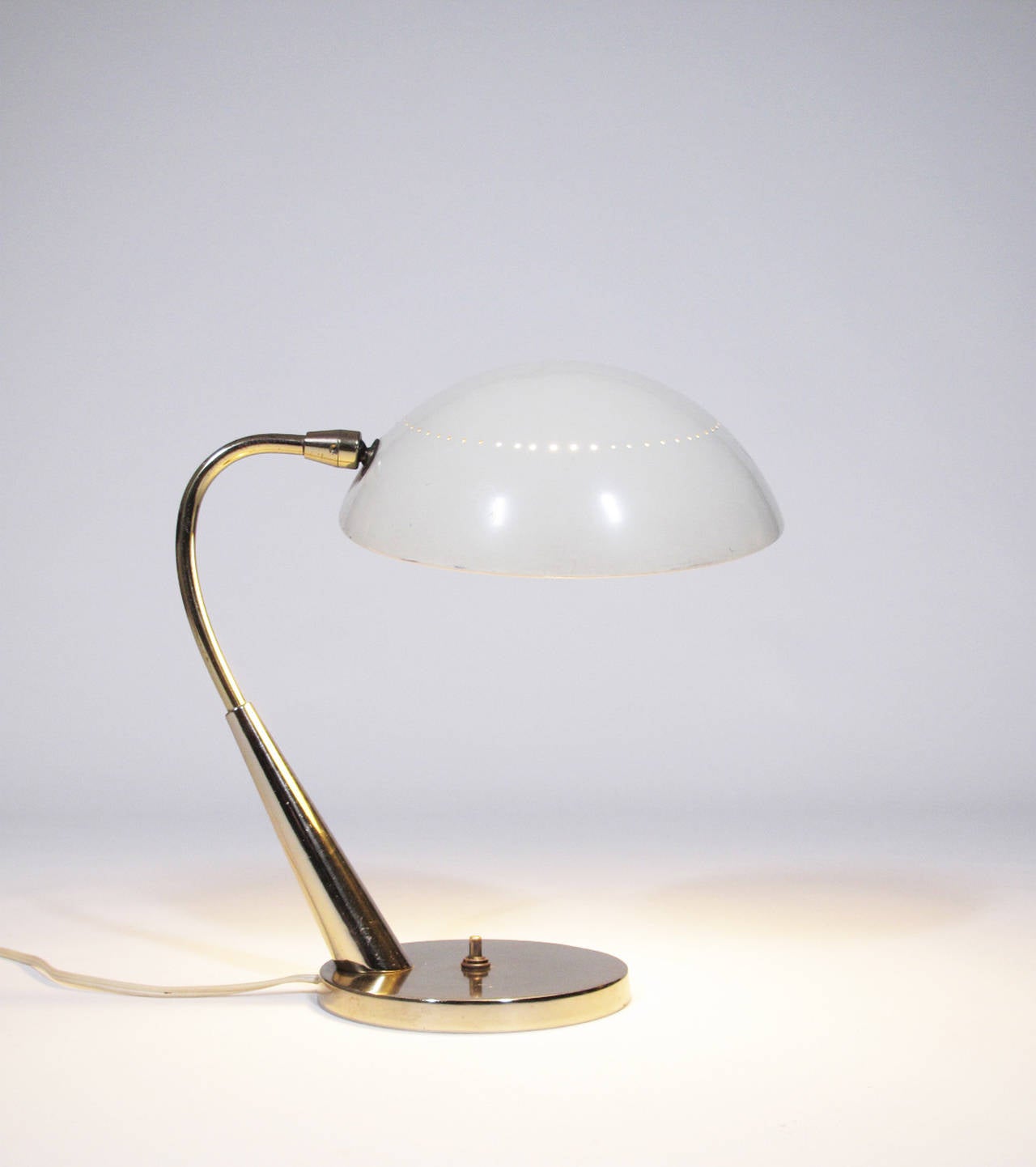 Modernist Stilnovo Style Table Lamp In Good Condition In Los Angeles, CA