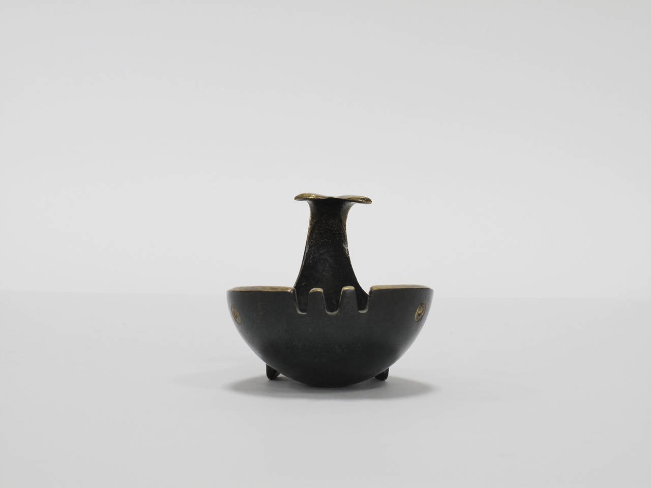 Solid Bronze Objet D'Art by Maurice Ascalon For Sale 1