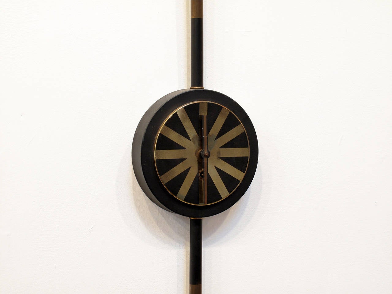Mid-Century Modern Modernist Wall Clock Made in Germany, 1957 For Sale