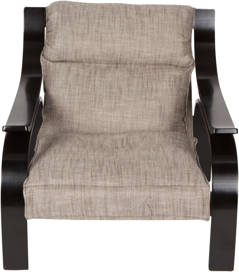 Pair of Woodline Lounge Chairs by Marco Zanuso for Arflex